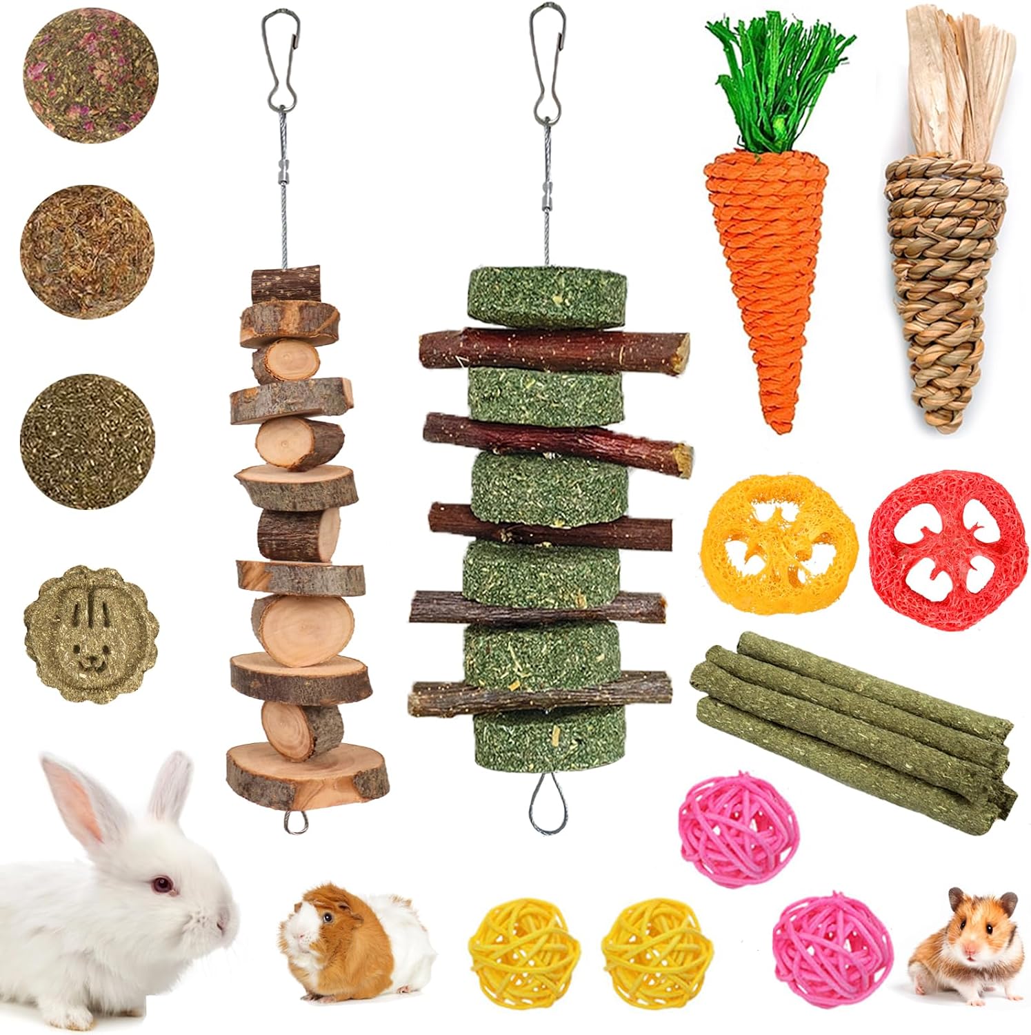 Natural Small Animal Chew Toys