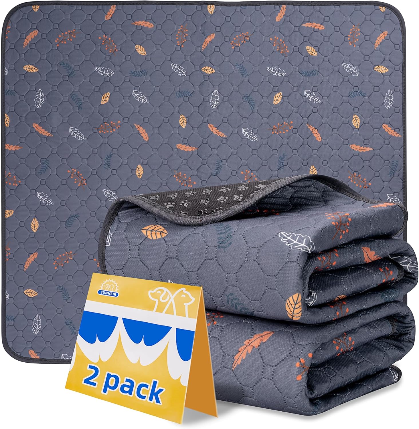 Reusable Gray Pet Pee Pads
