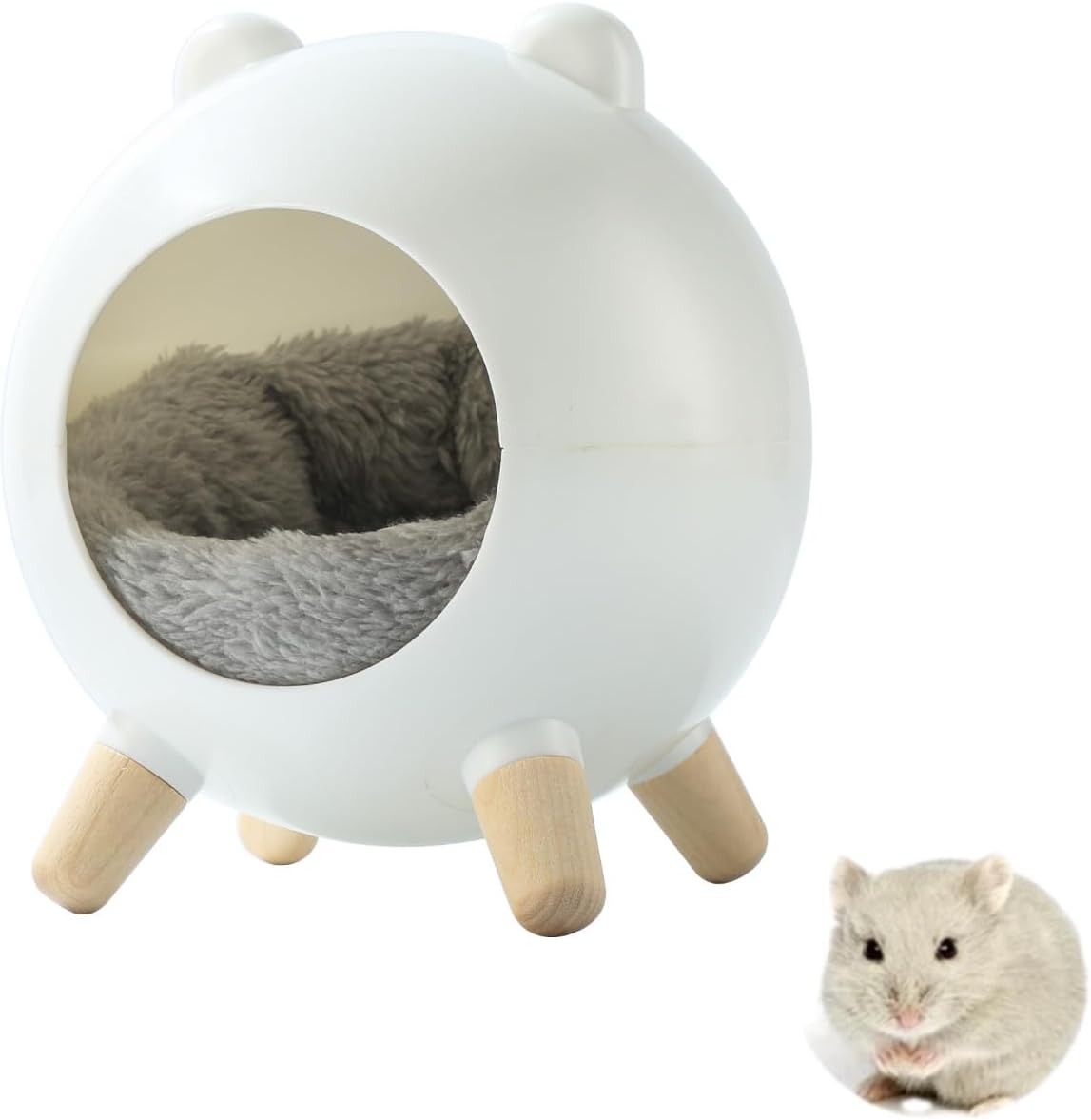 Modern White Hamster Hideout